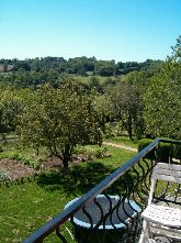 vue du balcon